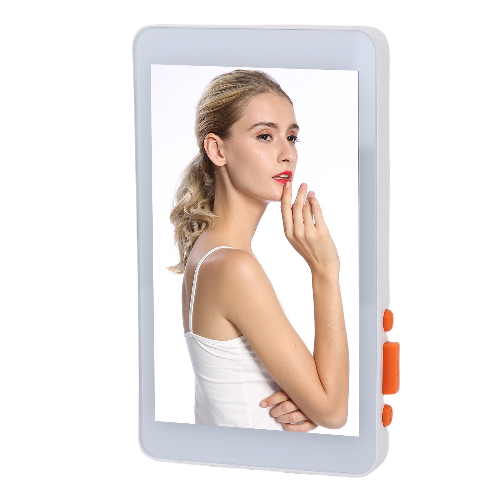 Phone Vlog Selfie Screen, 4.02in 1800mAh Magnetic (WHITE)