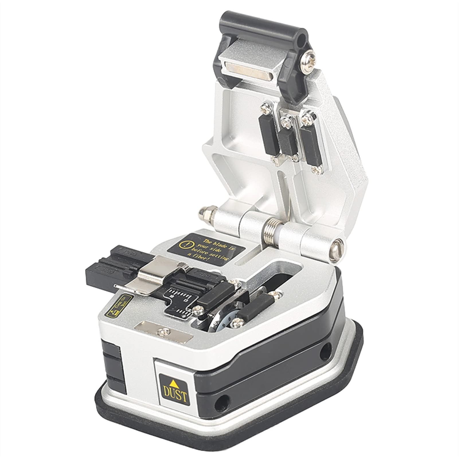LNHHG Fiber Cleaver, FTTX Silver fiber optic cutter SKL-6C cutting knife cold connection tool Fiber cleaver