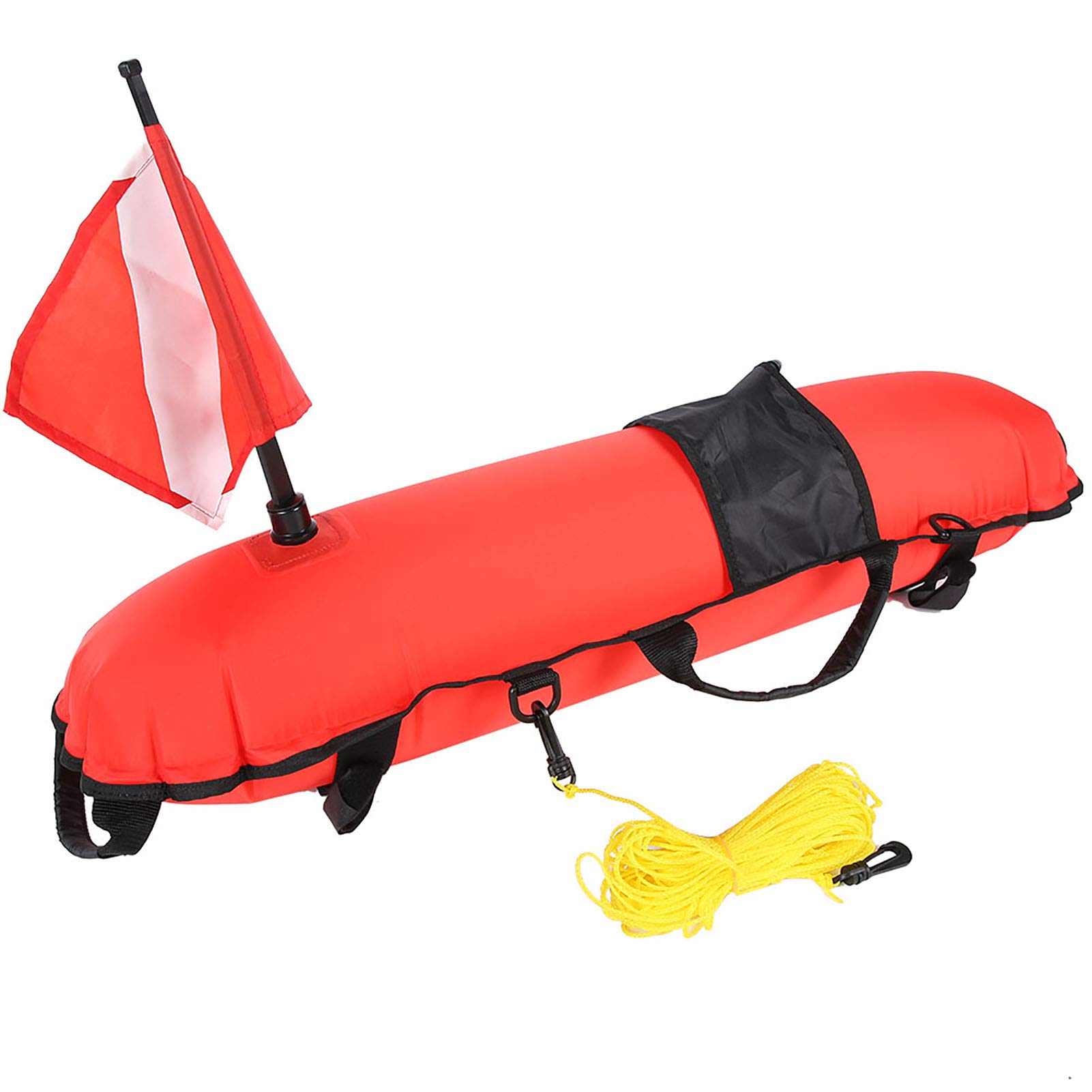 SWOQ Boa di gonfiaggio siluro, Nylon + TPU Pratico Pallone da Sub per Accessori subacquei per Immersioni