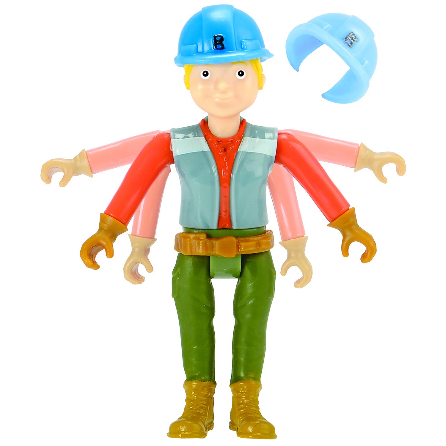 budou様 Dickie Toys Koparka + figurka Bob Budowniczy - Pojazdy, tory