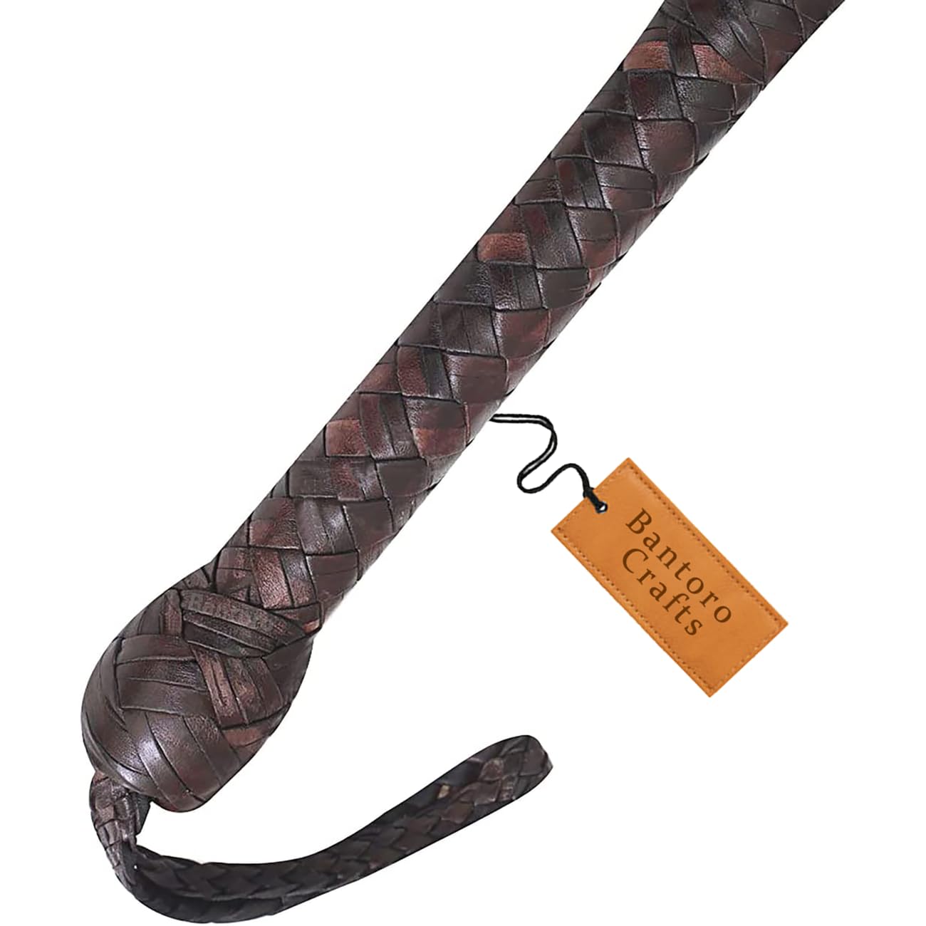 Frusta in Pelle di Canguro Bullwhip16 Trecce Fili Pelle Intrecciata Robusta Pancia a Frusta e Imbottitura Interna in Pelle Frusta Che schiocca Forte