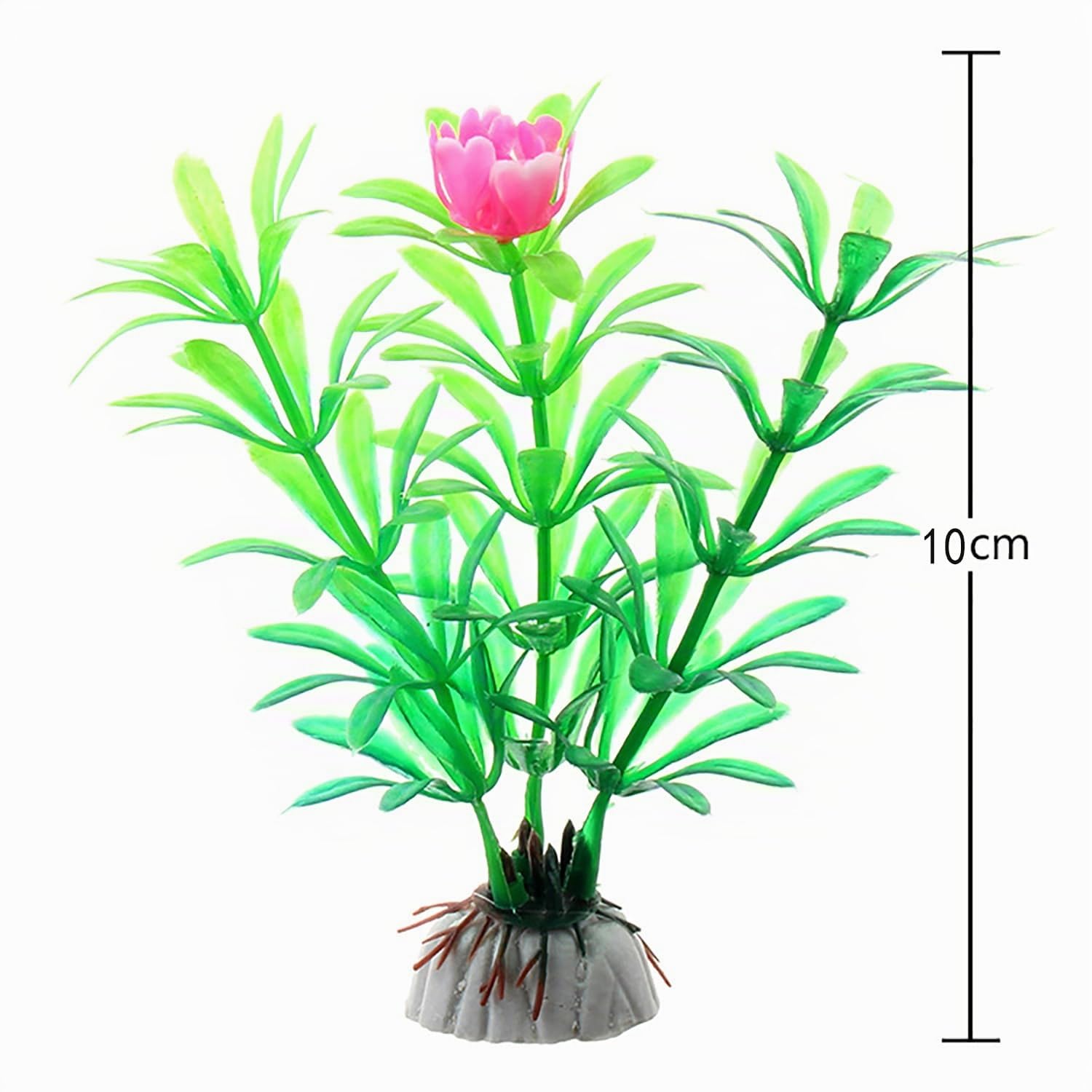 12 Pièces, Aquarium Decoration Plante, Aquatique Artificielle Paysage Herbe, Plantes Artificielles D'aquarium, Cachette Décoration pour Aquarium Poissons