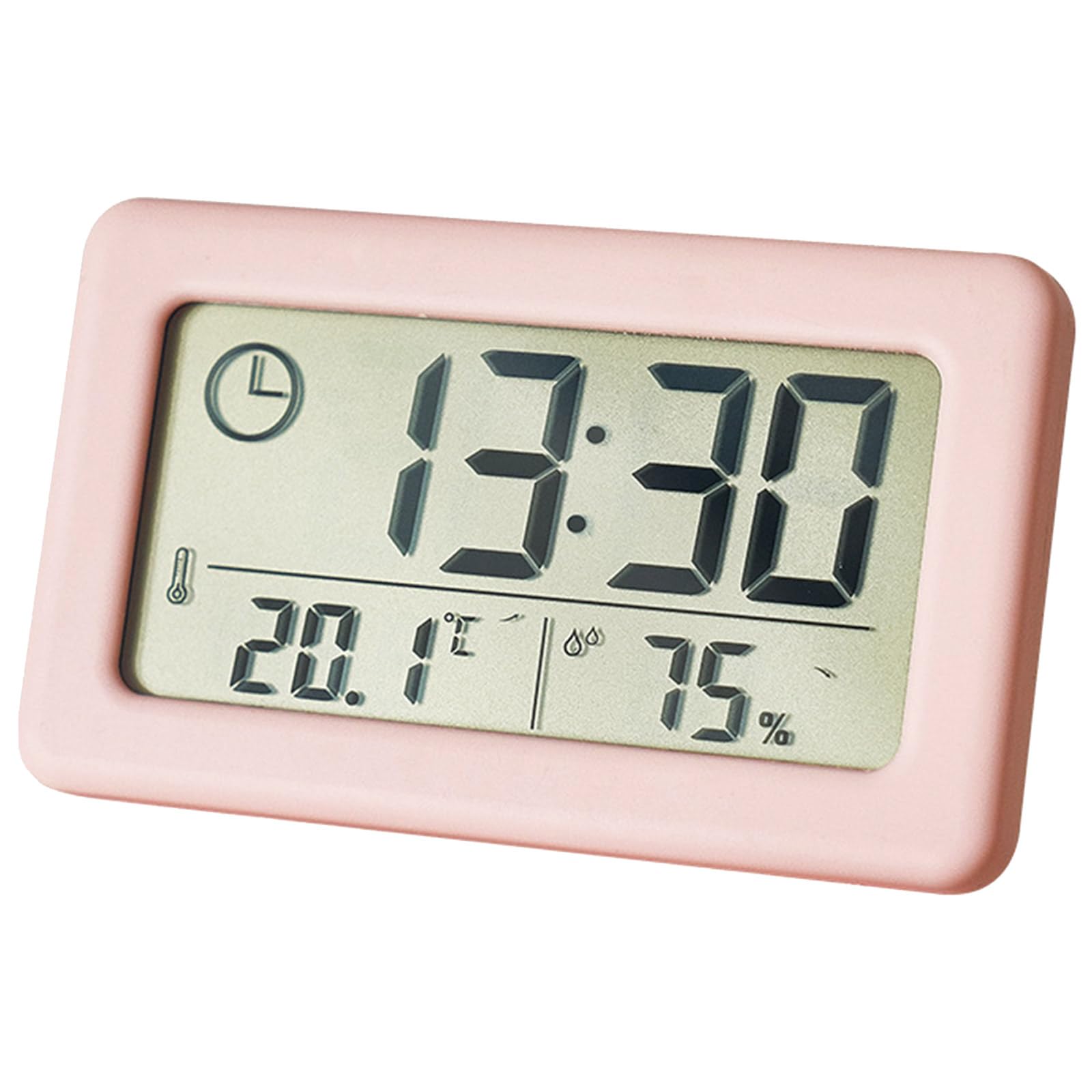 Tsophreniq Home Essential Clock with Easy to Read Display and Temperature Humiditys Trackings Home Electronic Clock
