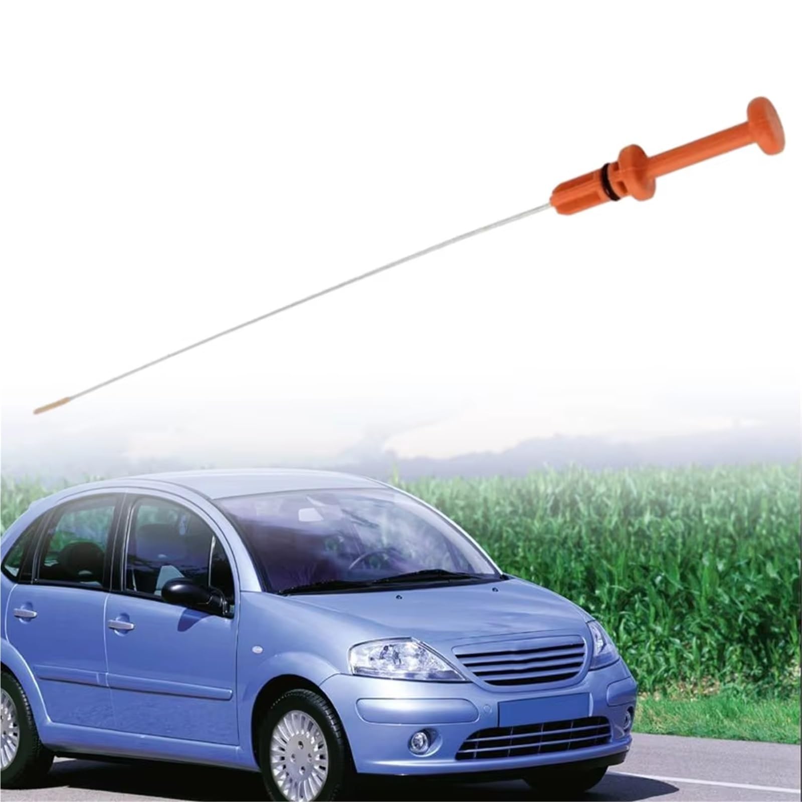 Compatibile con Peugeot 307 2000 2001 2002 2003 Partner 1996-2015 Asta di Livello Olio Motore per Auto