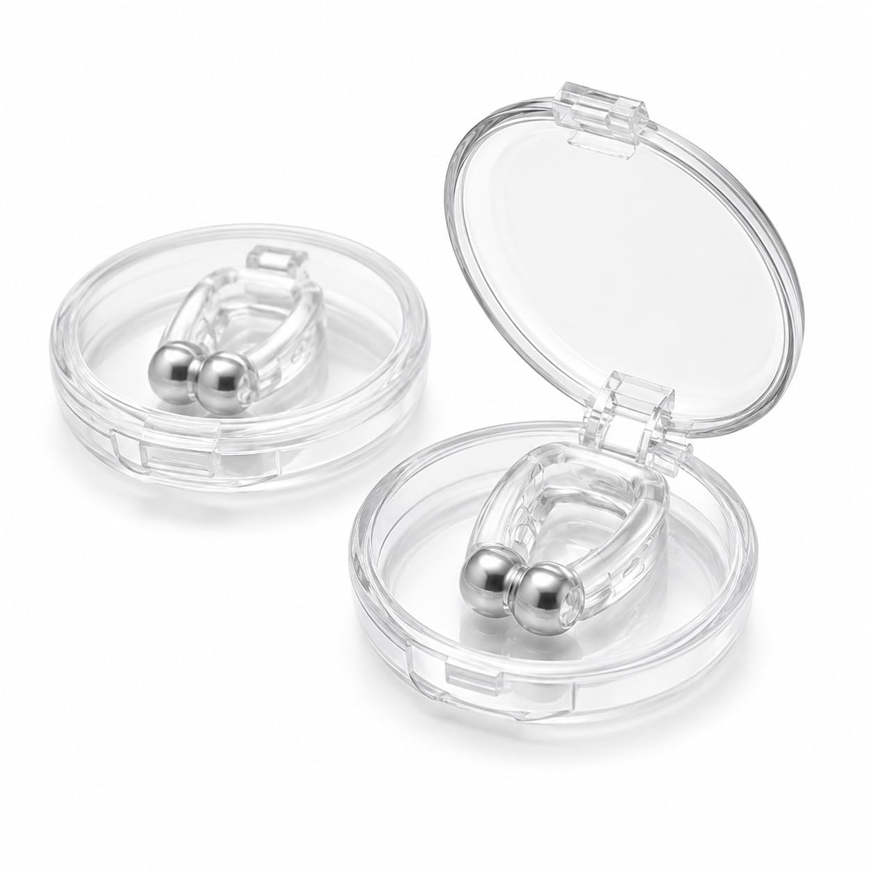 Anti Snoring Nose Clip is a soft BPA-free silicone sleep accessory designed for comfortable nighttime wear. The lightweight, reusable design is easy to clean and suitable for both men and women. Compact and travel-friendly, it's a convenient addition to your nightly routine.-image-6