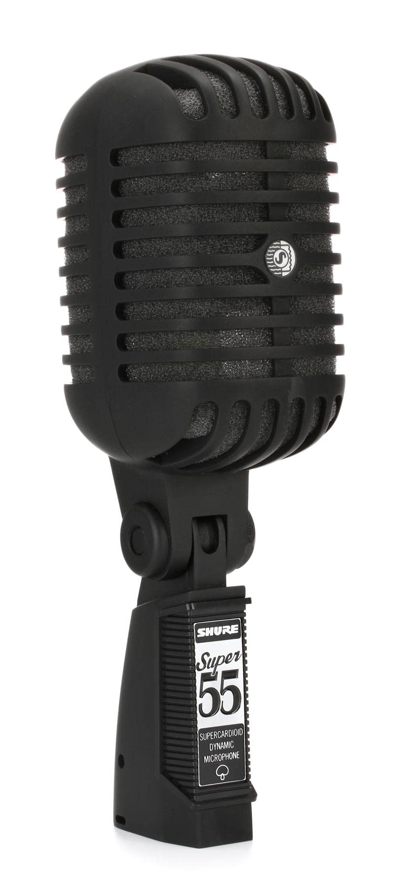 Shure Super 55-BLK Deluxe Vocal Microphone (Pitch Black) : Amazon