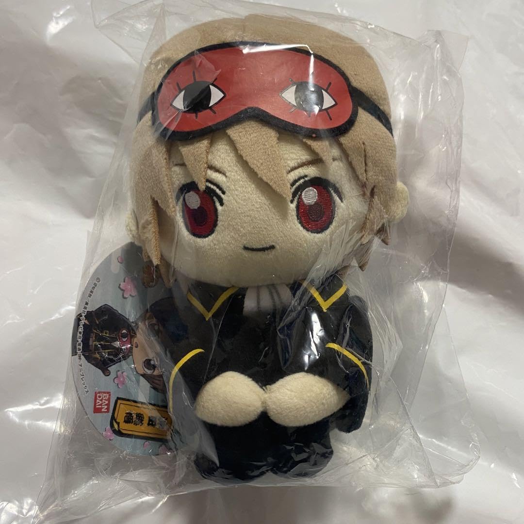 Amazon.co.jp: 銀魂 おすわりぬいぐるみクッション 沖田総悟 タグ付