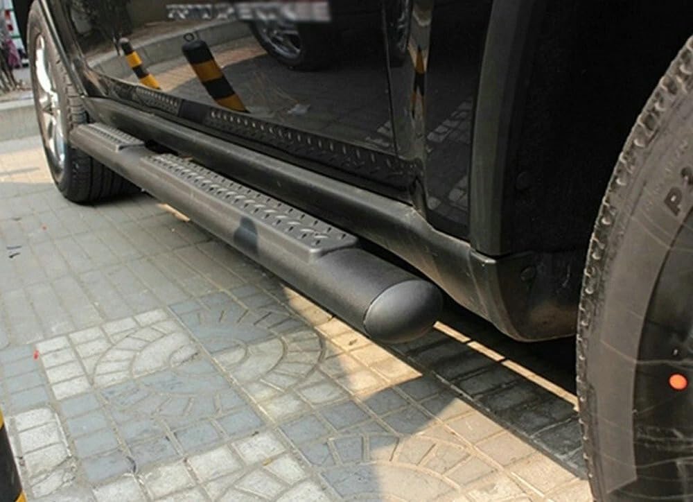 2 SZT. Boczne Podesty Podłogi Dojazdowe Listwy Ochraniacze Pedałów Dopasowane do Dodge Durango 2011-2026 Czarne【Nie dla modeli RT, RT Plus i GT.】