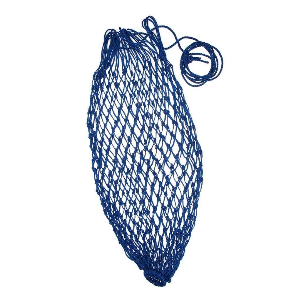 Durable 92cm/ 36" Nylon Slow Feed Hay Net for Horses 20 Mesh Hole Blue-image-25