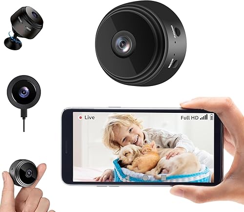 Miniatura 4 de Cámara oculta, 1080P para interiores, mini cámara, cámaras inalámbricas WiFi, niñera para mascotabebé, grabadora de video en vivo con visión