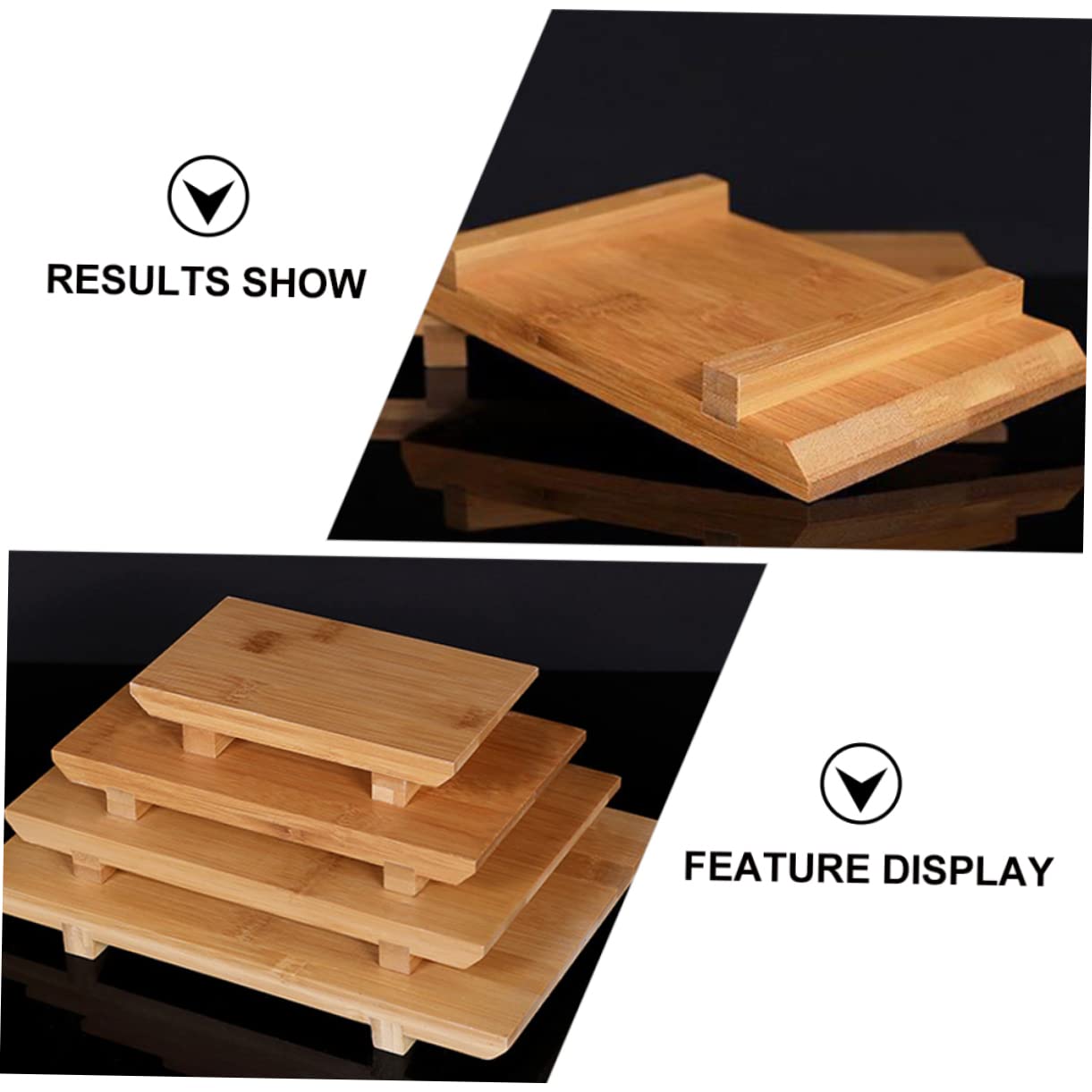 HOLIDYOYO Sushi Plate Sashimi Tray Sashimi Sushi Boat Restaurant Sushi Plate Food Serving Tray Decorative Dinner Tray Sushi Cutting Tray Restaurant Sushi Dish Japanese Sashimi Plate