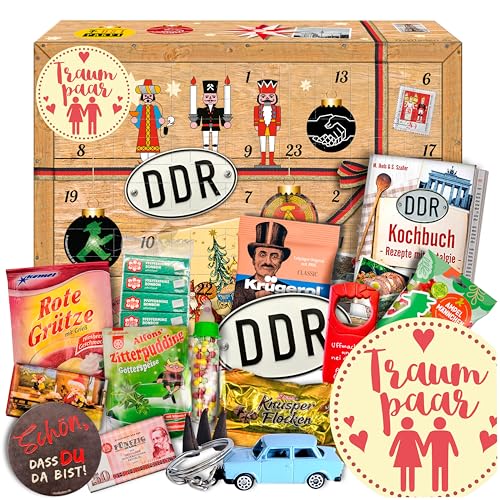 Traumpaar + Adventskalender DDR mit 24 Türchen + Weihnachtskalender Paare...