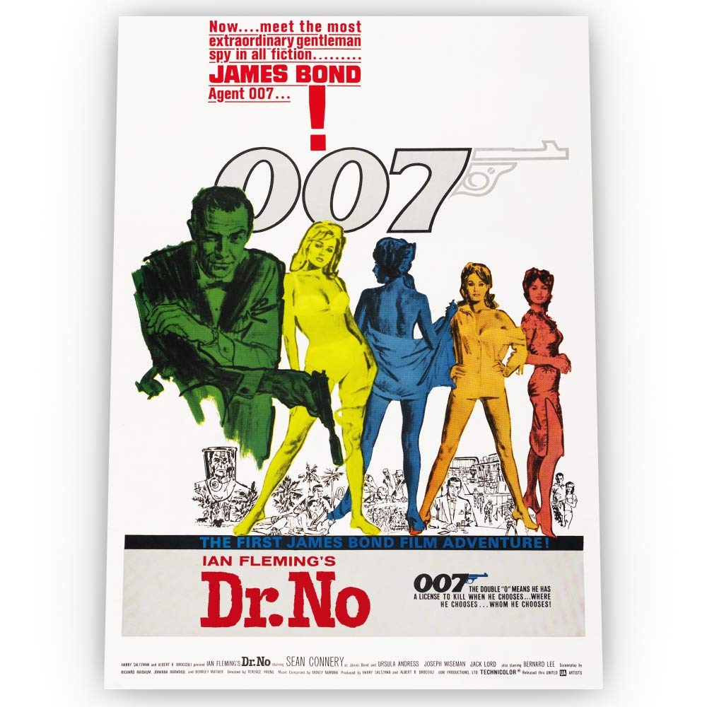 Dr No POSTER Glossy Borderless of Various Sizes & Frame Option (A3 size 16.5 x 11.7 Inch / 420 x 297 mm, 01)