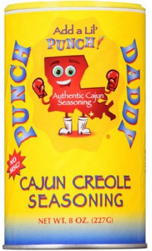 Punch DaddyCajun Creole Seasoning, 8 Ounce Canister