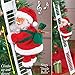 JIMACRO Santa Climbing Rope Ladder, Juguete eléctrico de la Que Sube de...
