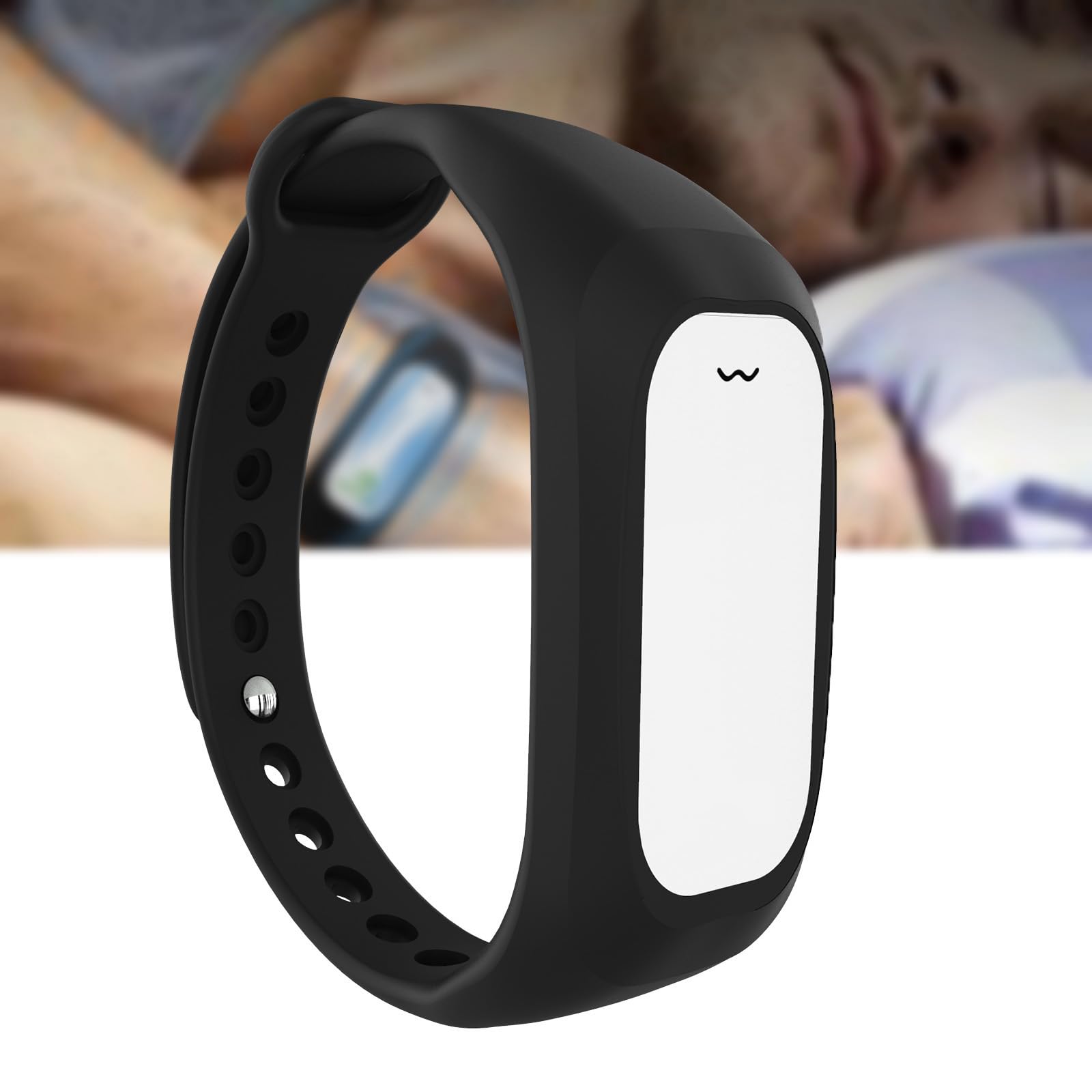Pulsera de dispositivo antirronquidos, biosensor inteligente para dormir, para mujeres, hombres y niños, solución eficaz para detener los ronquidos