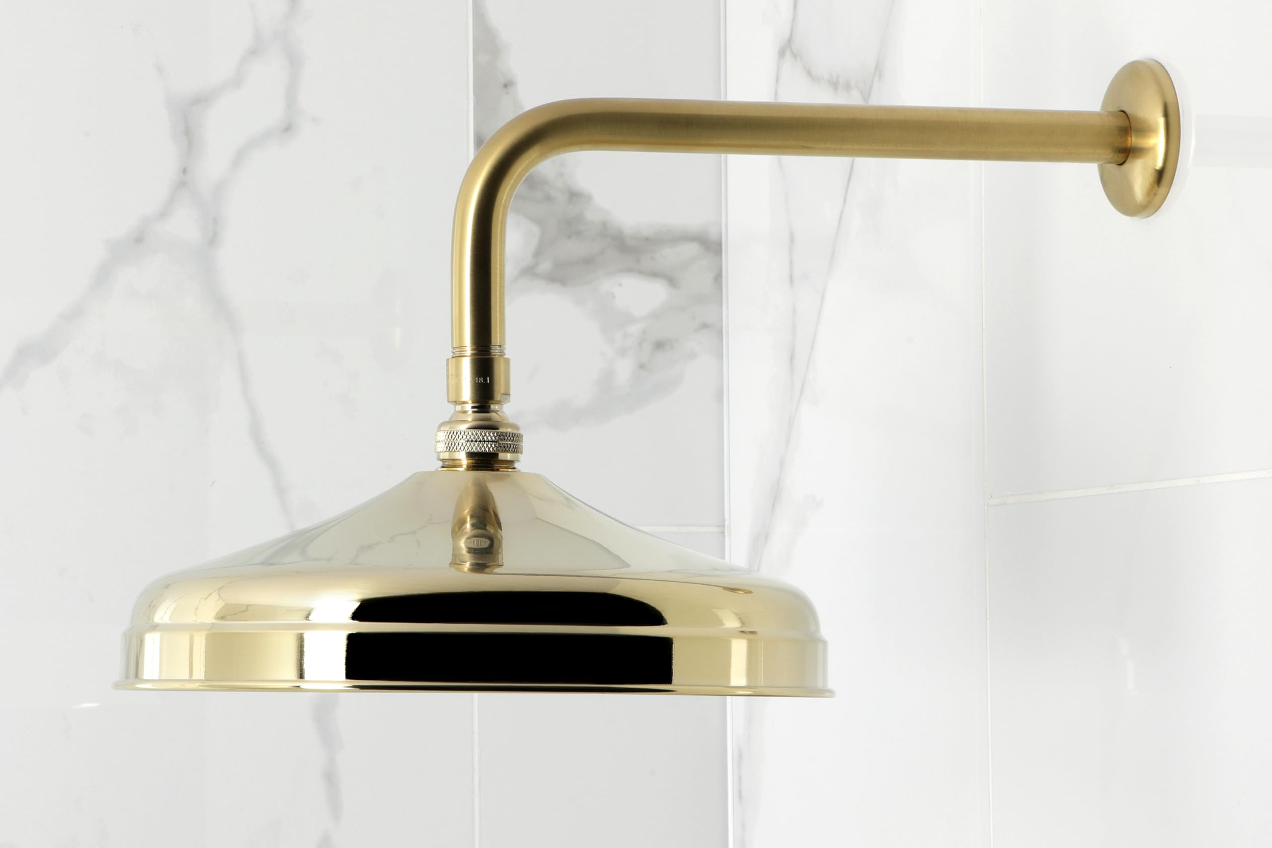 Kingston Brass KB6147PL - Grifo de bañera y ducha equilibrado a presión de un solo mango, latón cepillado