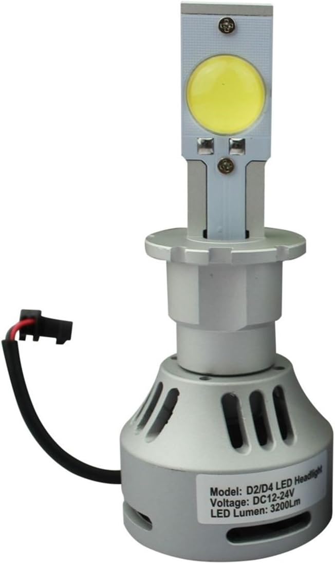 Putco Lighting 2600D2W-S Cree XM-L2 D2/D4 Bulb Type Single Cree XM-L2