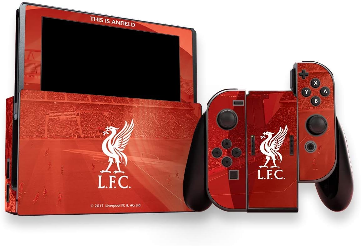 Liverpool FC inToro Nintendo Switch Console and Controllers Skins Set