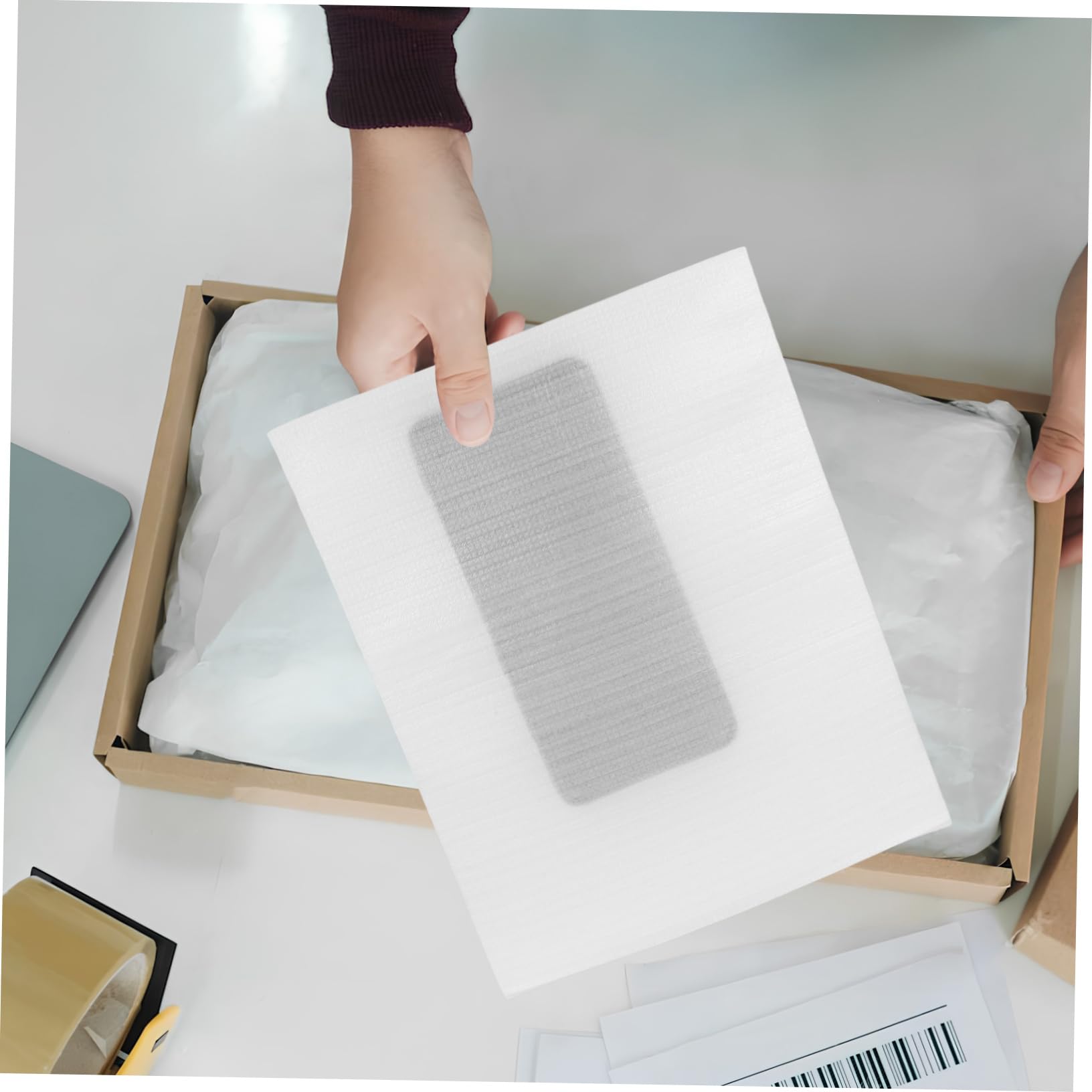 DOITOOL Fundas de Embalaje de Espuma Acolchada 100 Piezas Material y Flexible Protección Alta contra para Mudanzas y Artículos Frágiles