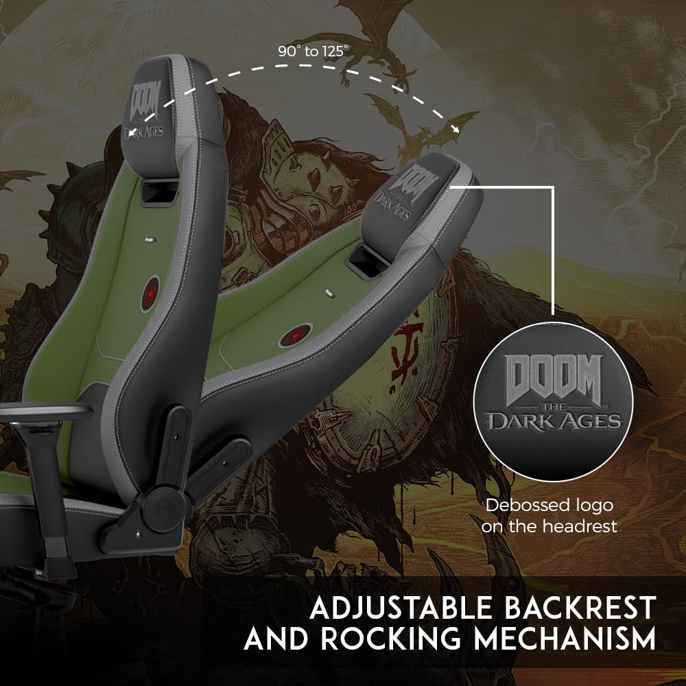 noblechairs LEGEND Gaming Stuhl - DOOM The Dark Ages Edition