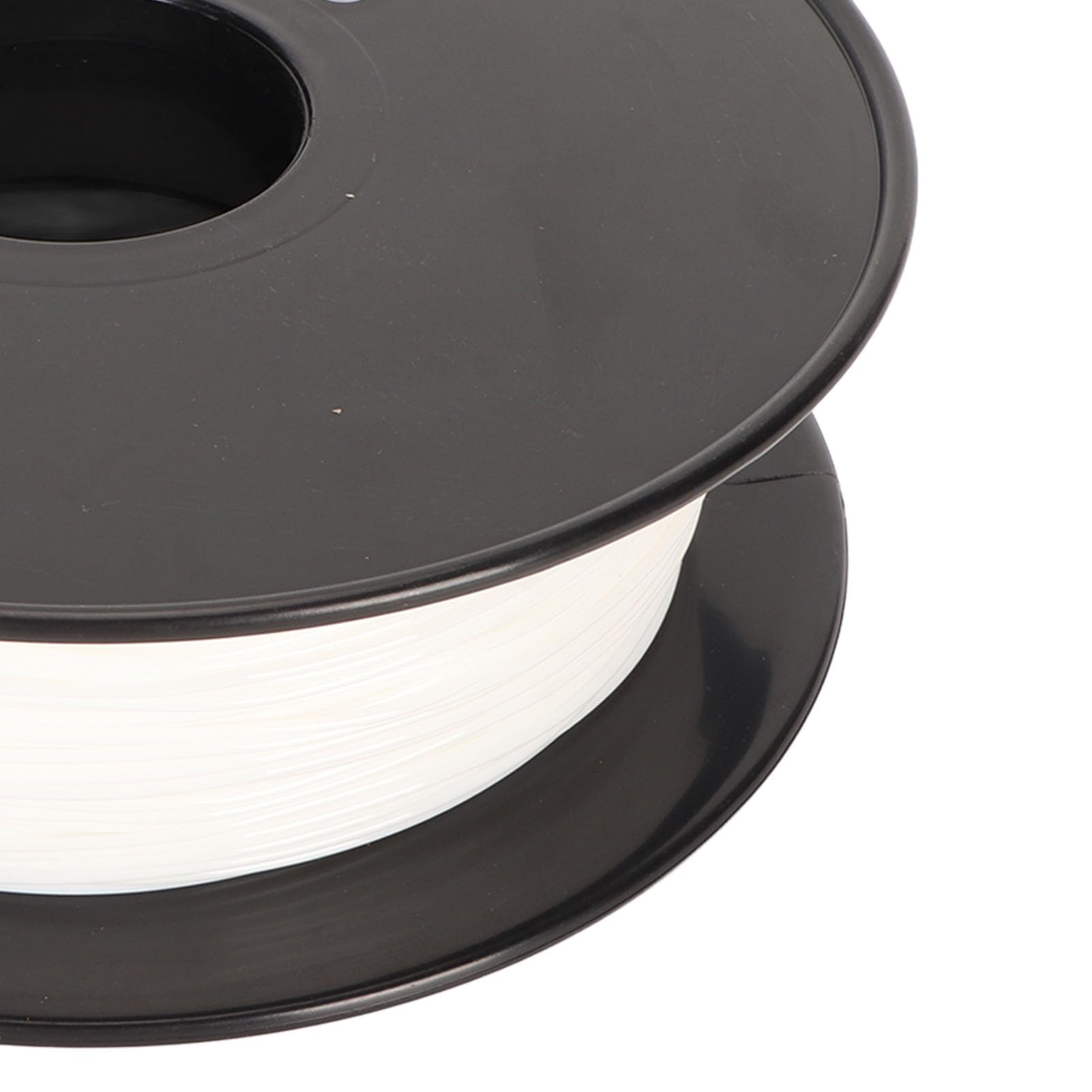 Filament TPU 1,75 mm 95A flexible haute vitesse 8 kg 1,8 lb Filament d'imprimante 3D sans obstruction pour la plupart des imprimantes (Blanche)