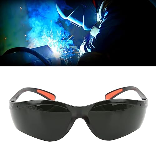 Miniatura 3 de ViaGasaFamido Gafas de soldadura, gafas de soldadura, máscara de protección ocular de seguridad para TIG MIG ARC corte de plasma (verde oscuro)