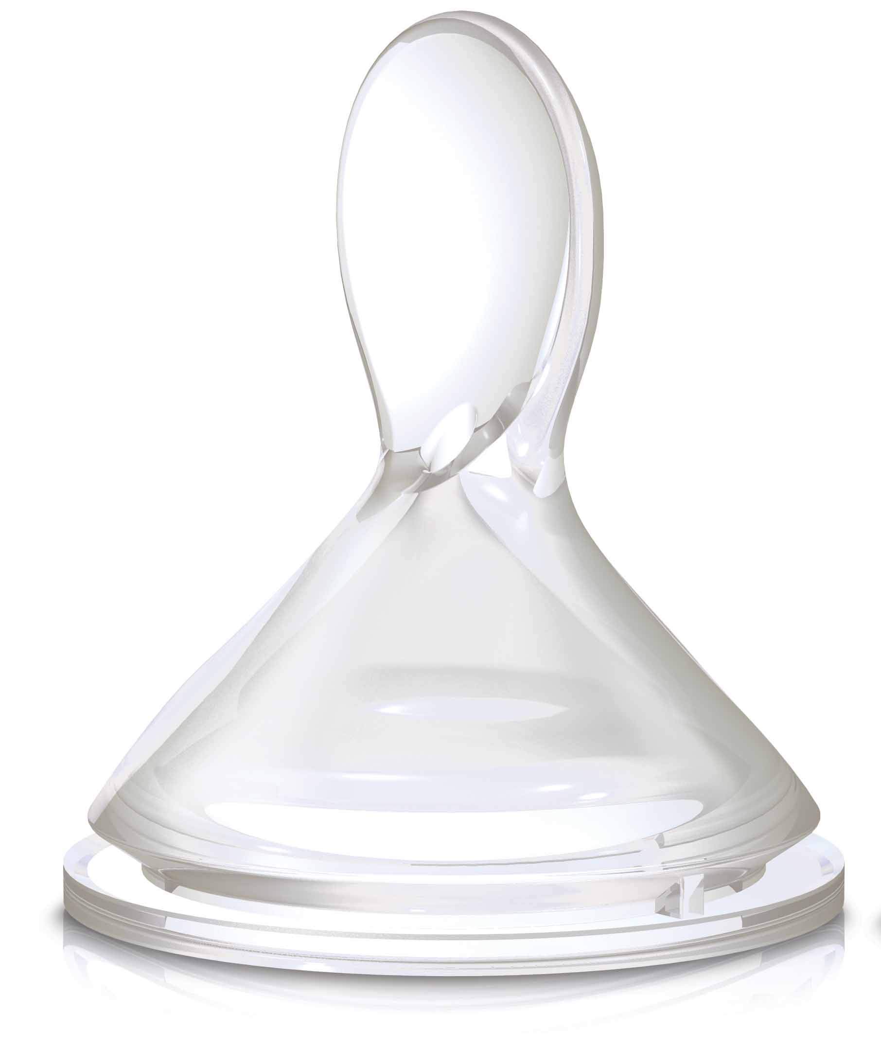 NubyNatural Touch 67611 Infafeeder Silicone Spoon, 3 Oz. - Clear Color