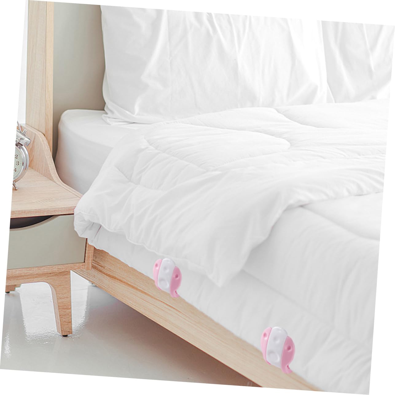 Agatige 12pcs Clips De Couette Rembourrés, Housse De Couette Clip De Fixation Clips Rembourrés Couette Pour Empêcher Le Déplacement De La Couette,Pince Housse De Couette Pour Doublure De Lit