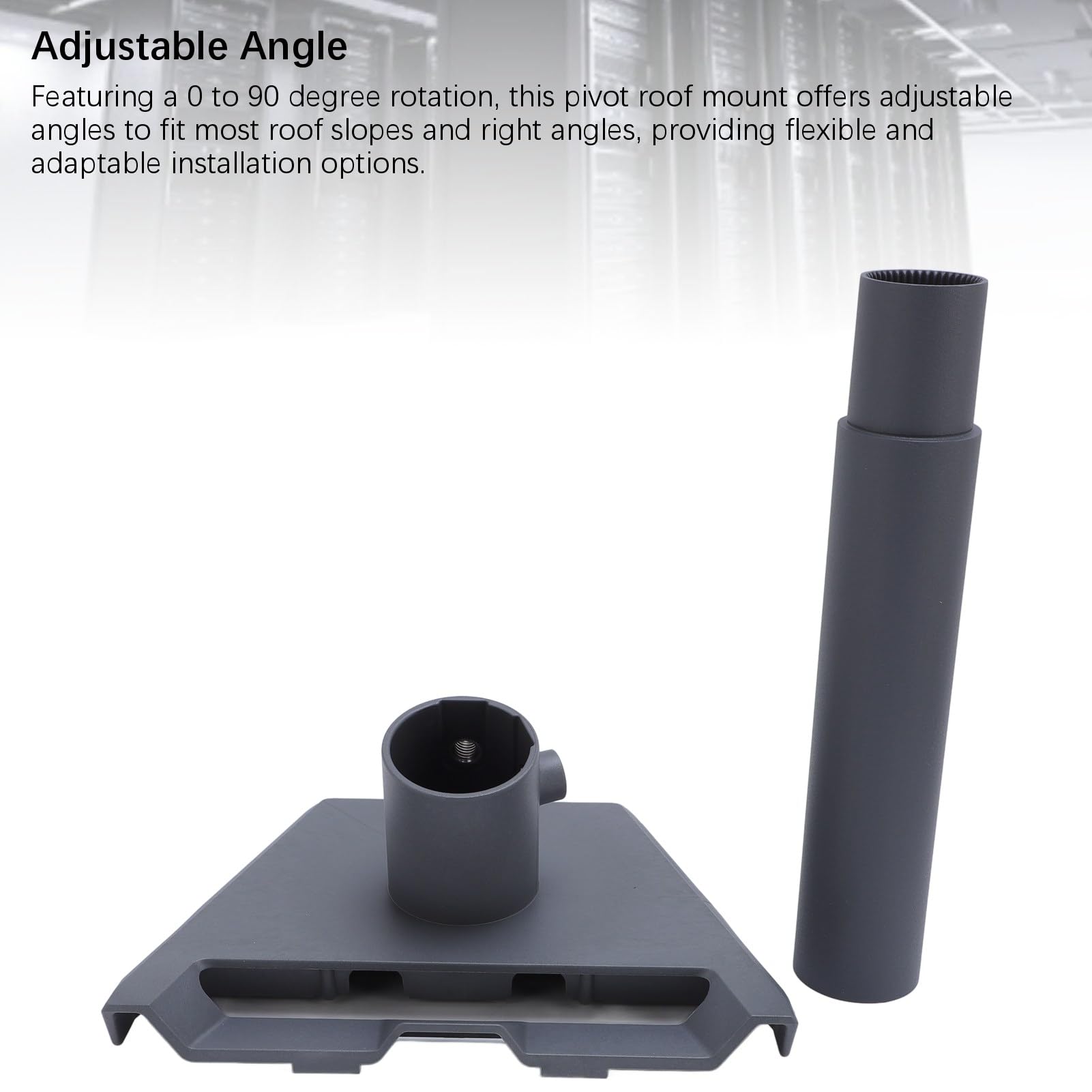 Generic Support de Toit Pivotant pour Antenne Parabolique Réglable en Alliage D'aluminium Gen 3 V3, Résistant à la Pluie, pour une Installation Stable pour les Propriétaires