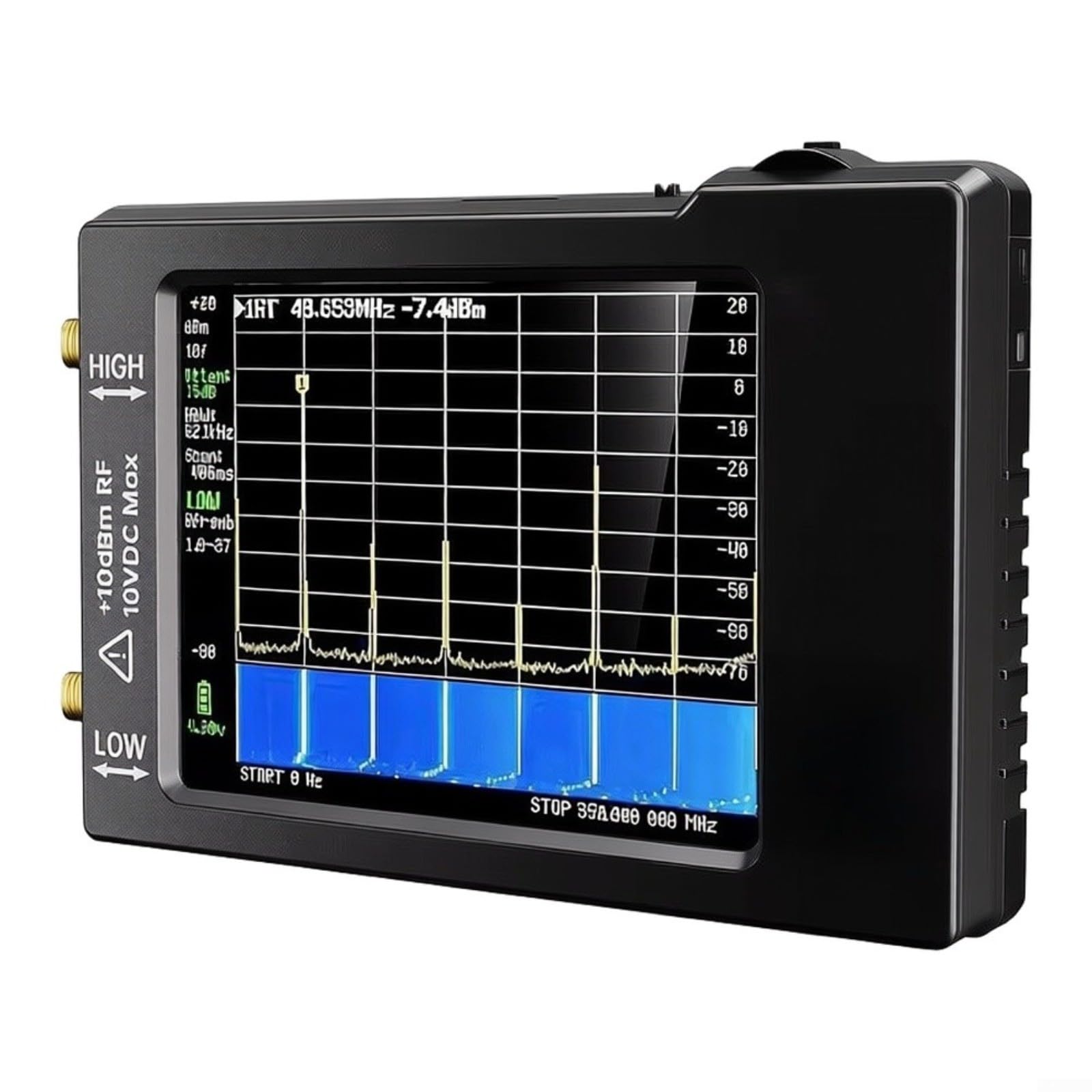 Tragbarer 2-in-1 Spektrumanalysator Mit Signalgenerator,