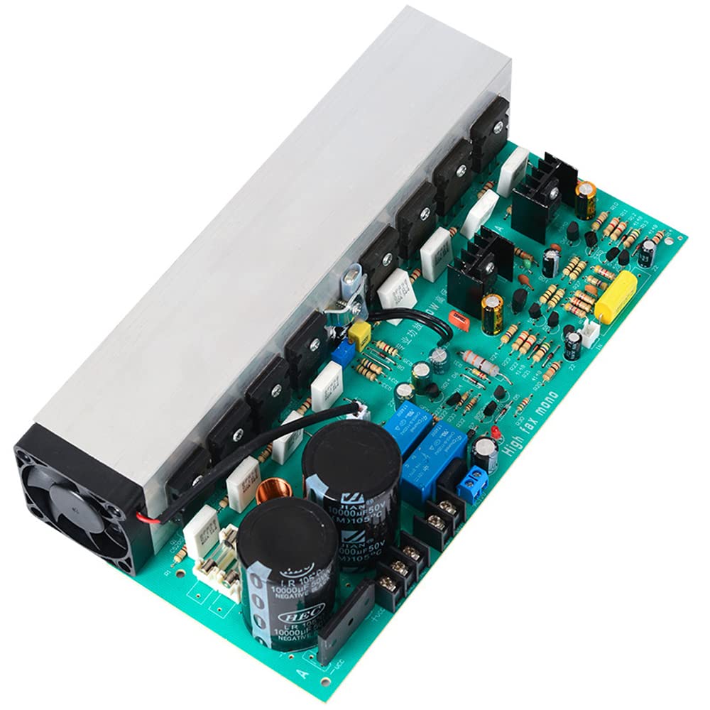 800W Dual AC 24-45V Mono High Power 2SA1943 2SC5200 Finished Amplifier Right Direction Board