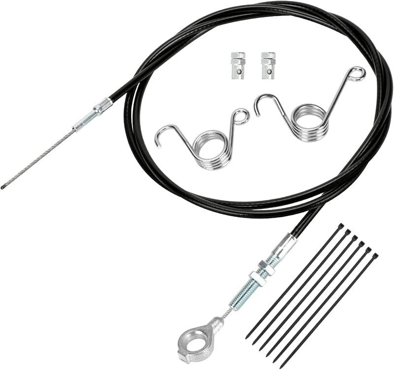 71 inch Throttle Cable for Go Kart Predator 212cc 196cc GX160 GX200 6.5hp Manco 8252-1390 ASW Kandi Yerf Dog Go Cart Parts with Throttle Pedal Brake and Return Spring Cable Stops