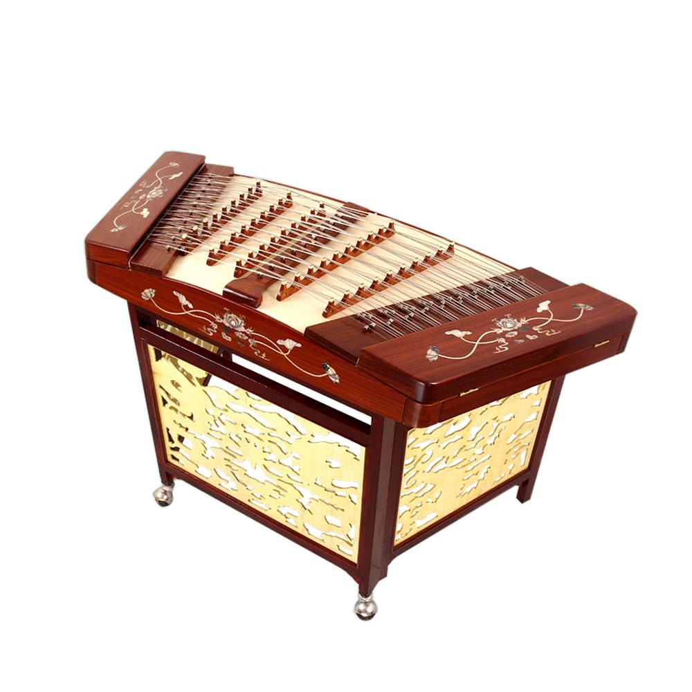 Red Rosewood Dulcimer, 5 Yard E 10 Note, Ricco Di Espressione, Adatto A Band/Festival
