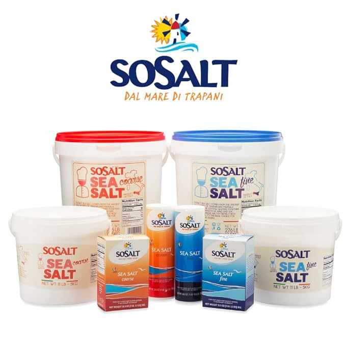 Sal Marina Gruesa SOSALT DAL MARE DI TRAPANI 4 x 1 kg miniatura 7