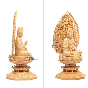 【修縁堂】古美術品 飛天光背 浄瓶観音 仏師で仕上げ品 木造仏像 修縁堂】古美術品 飛天光背 浄瓶観音 仏師で仕上げ品 木造仏像