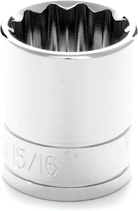 Soquete de 12 Pontos Performance Tool W32532 com Encaixe de 12,7 mm e Abertura de 25,4 mm