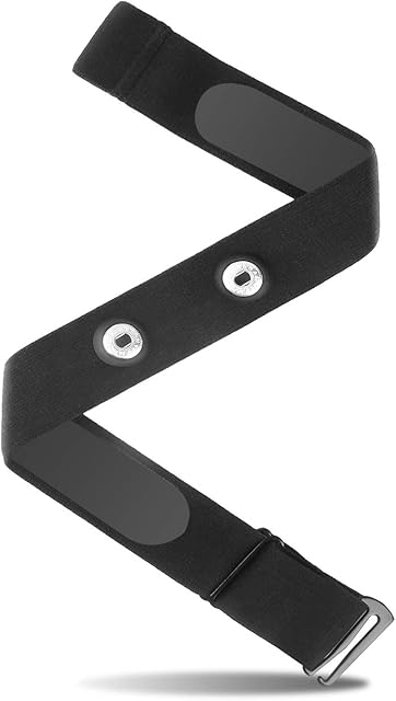 LIVLOV V3 Heart Rate Monitor Replacement Chest Strap, Adjustable Heart Rate Monitor Soft Chest Band Compatible with LIVLOV Wahoo Polar Garmin Powrlabs Moofit Fitcent CooSpo HRM