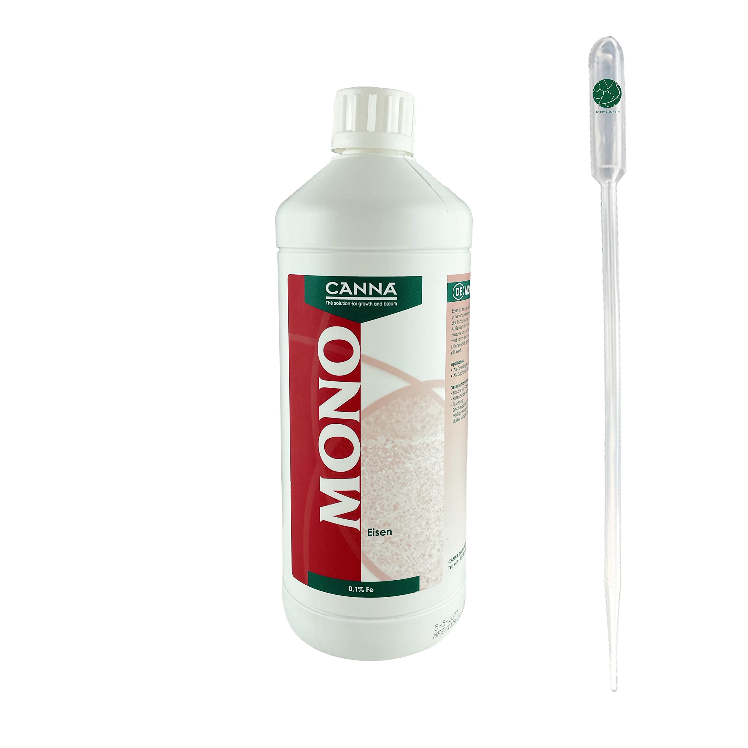 Canna Mono Serie SET Zusatzdünger flüssig Magnesium Eisen Calcium Dünger