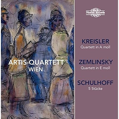 Fritz Kreisler, Alexander von Zemlinsky, Erwin Schulhoff: Works for String Quartet