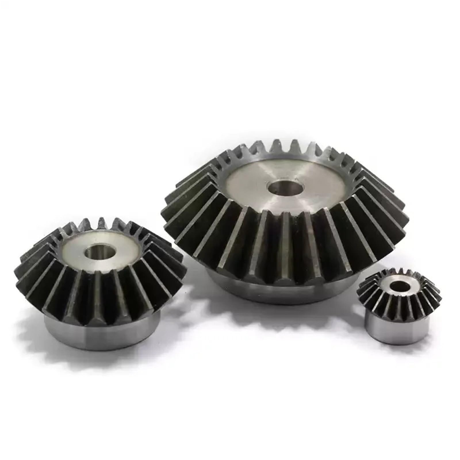 Engrenage conique 2,5 m, 20 dents, diamètres d'alésage intérieur 12/14/15-25 mm, acier 45#, 4/5 pièces(4PCS,2.5M20T hole 18mm)