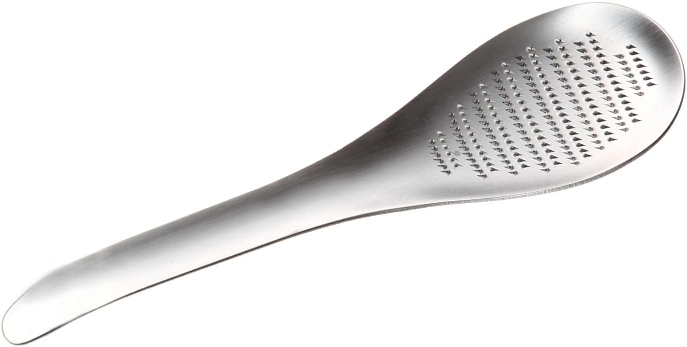 Stainless Steel Ginger Grater Spoon Lime Lemon Zester