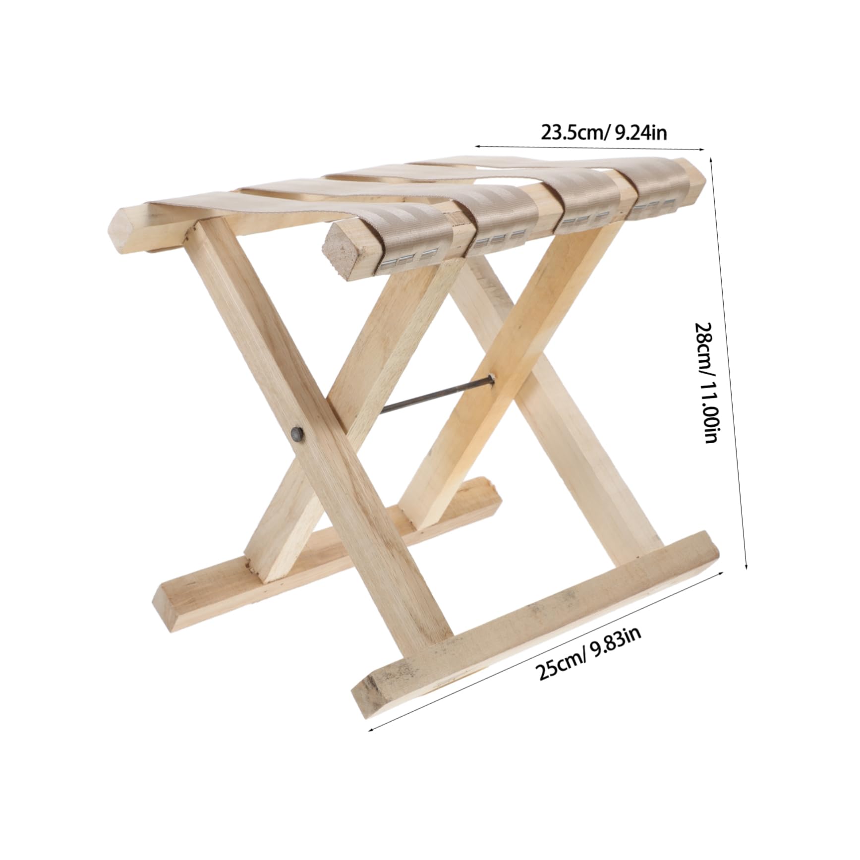 GALPADA Portable Folding Stool for Outdoor Use Compact Camping Chair for Fishing Beach and Hiking Durable Base Easy to Carry Space Saving Design Lightweight Small Stool