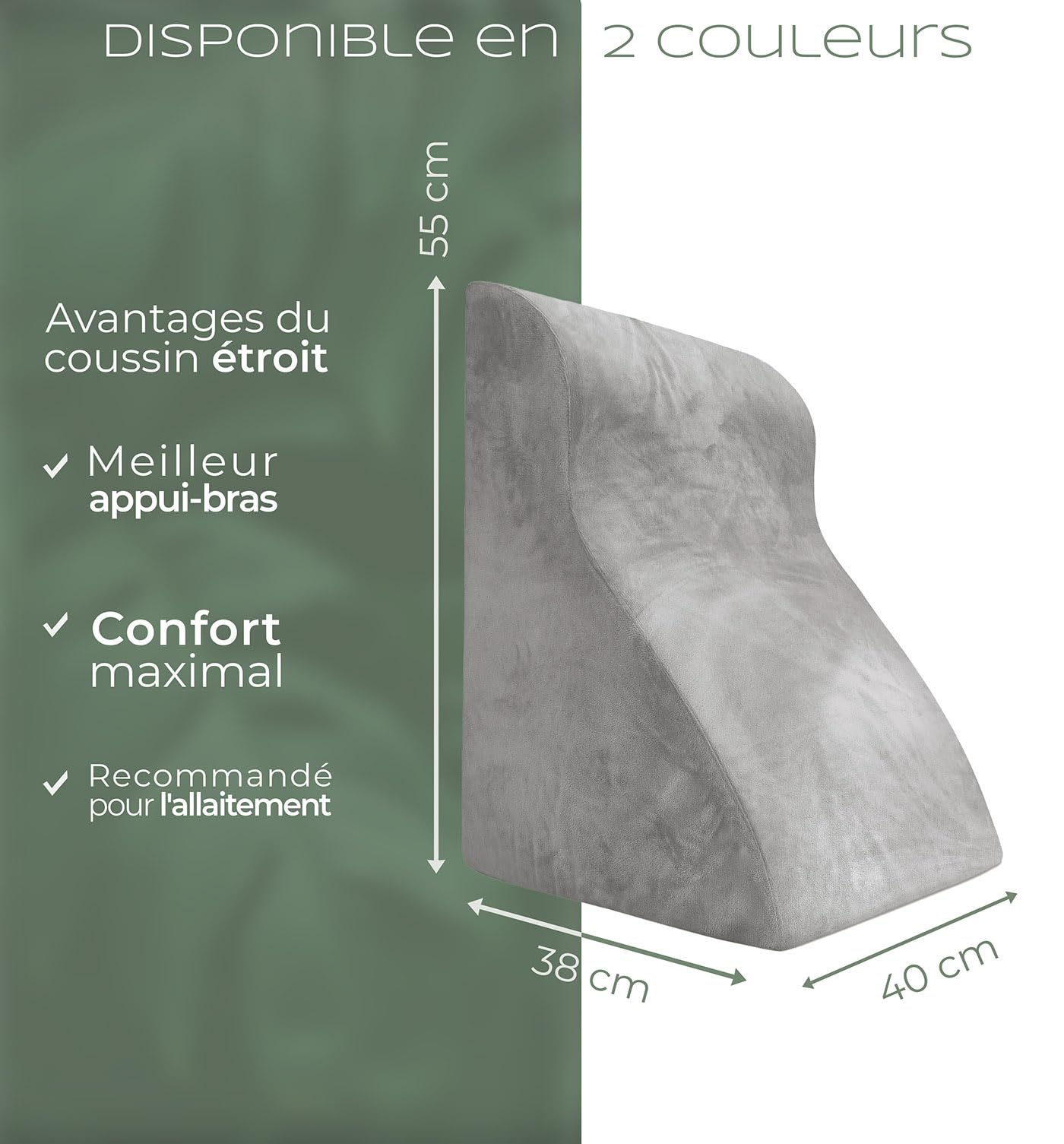 Coussin de lecture pour lit adulte, oreiller anti reflux memoire de forme, support livre liseuse, dossier ergonomique fauteuil, coussin cervicales douloureuses, appui tete banc lombaire, traversin do