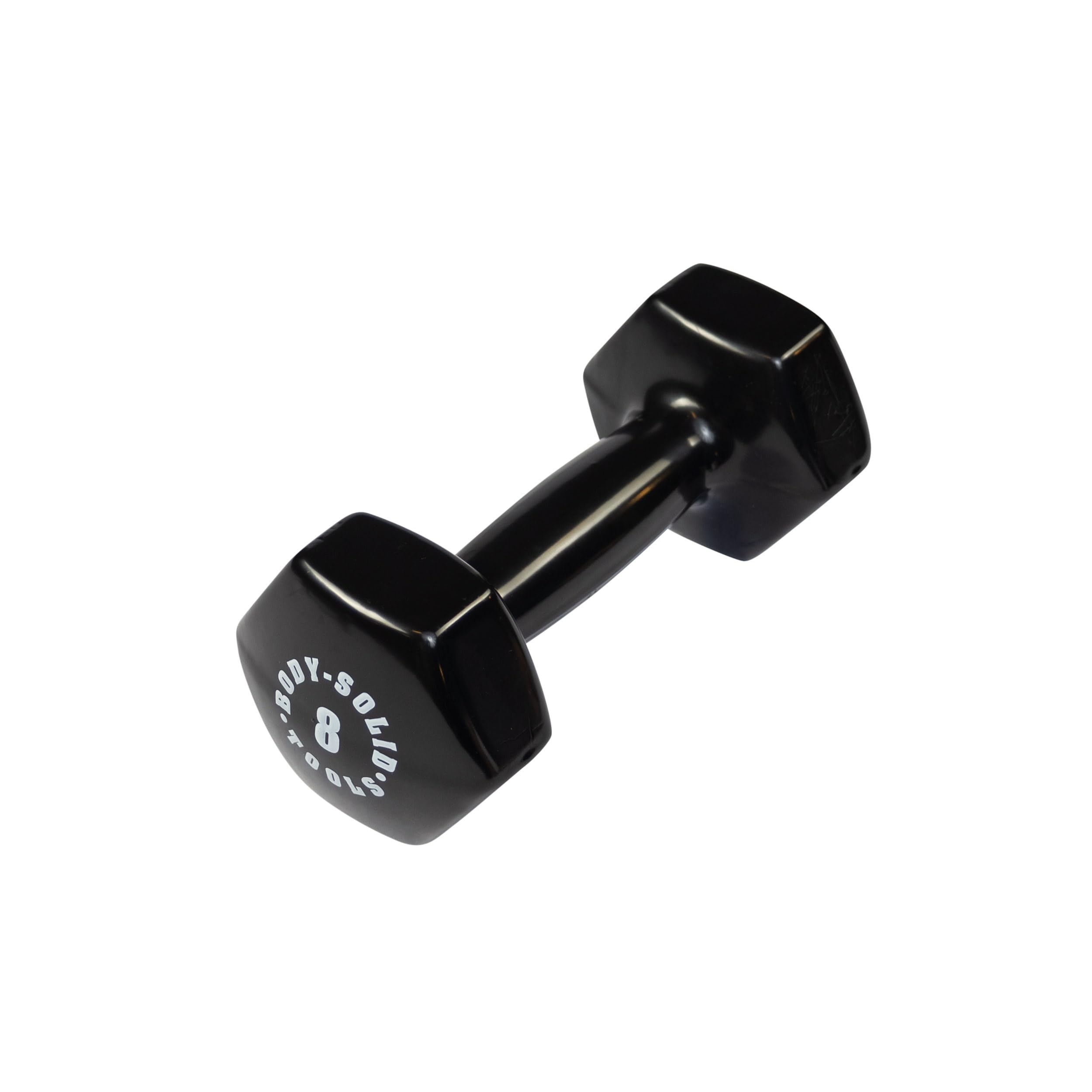 Body-Solid Tools Vinyl Dumbbell for Aerobic Strength Training and Physical Therapy Hand Weights for Men and Women Commercial