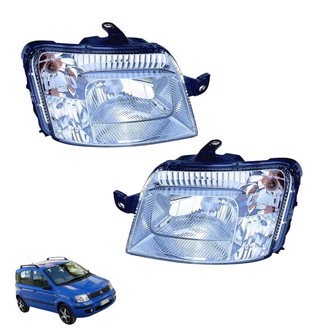 KIT FARI PROIETTORI ELETTRICI DX/SX COMPATIBILE CON FIAT PANDA 169 (2004-2011) - COMPATIBILE