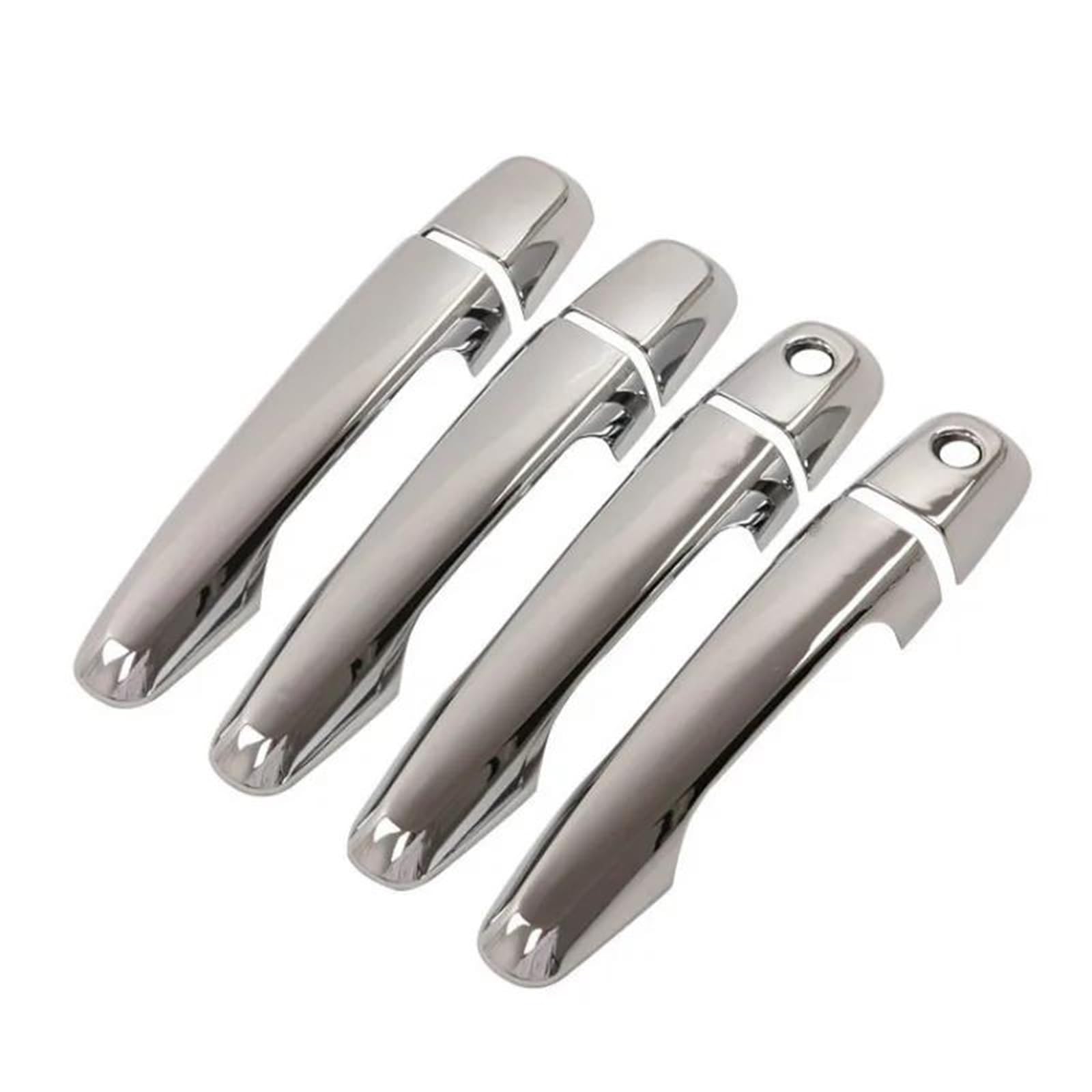 HJKDSZ Car Door Protection Chrome Car Door Handle Cover Car Accessories for Mitsubishi L200 for Triton for Pickup 2006-2014