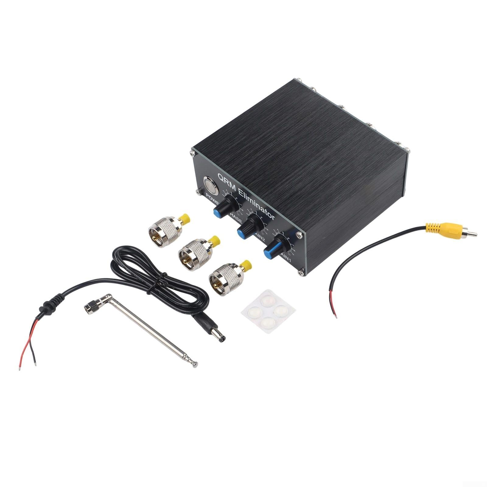 QRM Eliminator X-Phase HF Bandes Deuxième Génération 1-30 MHz avec réglage de l'angle de phase et amplification pour alimentation d'antenne TRX