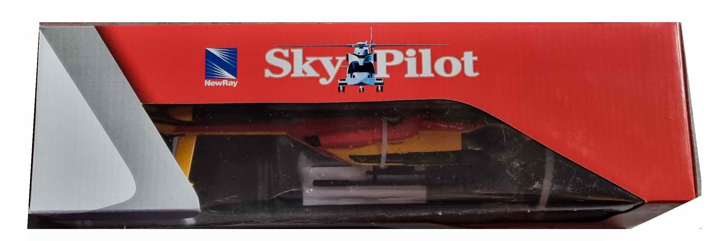 Maquette Hélicoptère EC-145 Dragon SÉCURITÉ Civile Pompiers EC145 1/43 en Métal