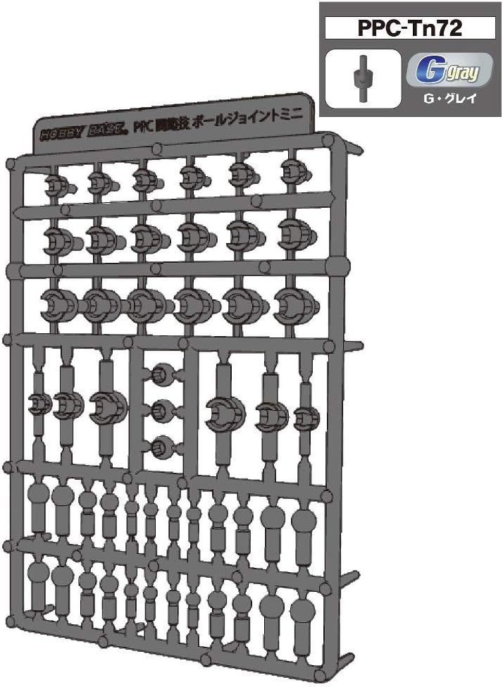 Hobby Base Premium Teile Konvolut Gelenk Kugelgelenk Mini G grau Kunststoff Modell P - Bild 2 von 3